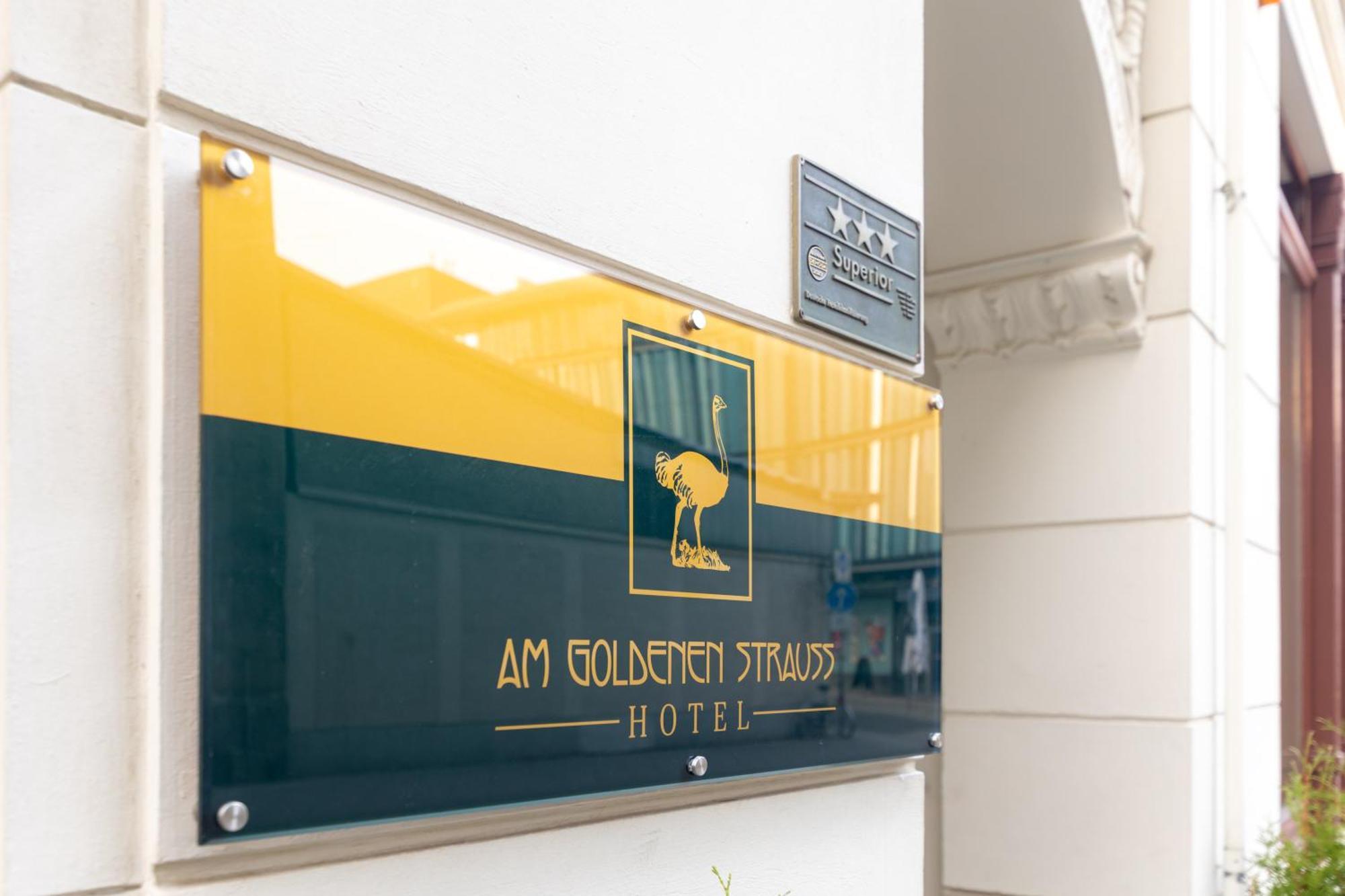 Akzent Hotel Am Goldenen Strauss 格尔利茨 外观 照片