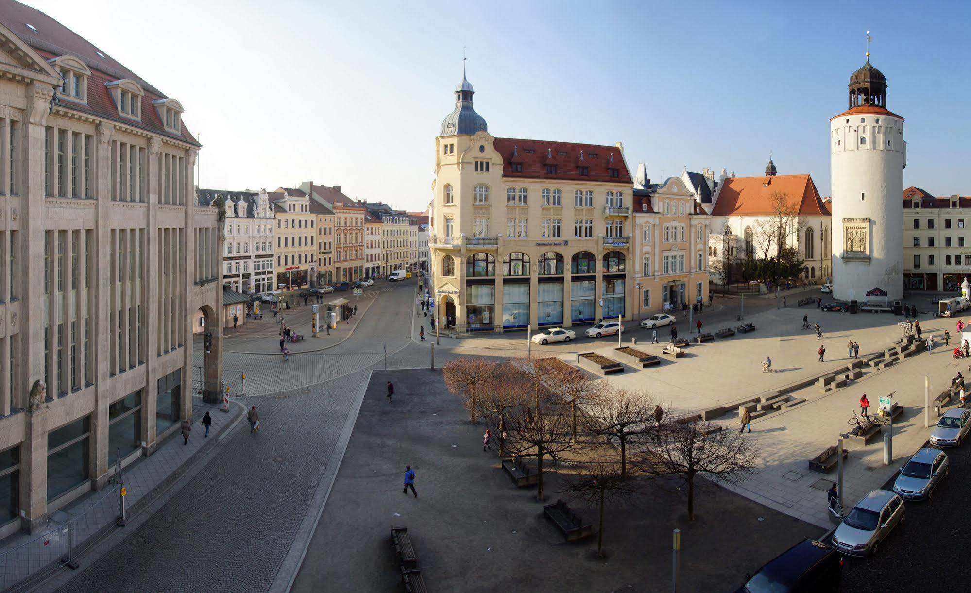 Akzent Hotel Am Goldenen Strauss 格尔利茨 外观 照片